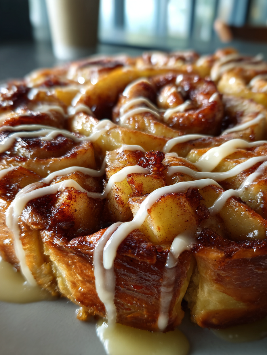 Cinnamon Roll Apple Pie Recipe: Deliciously Warm and Flaky Treat