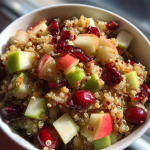 Cranberry Apple Quinoa Salad: A Deliciously Fresh Autumn Dish