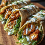 Crispy Chicken Caesar Wraps: Easy and Delicious Meal Idea