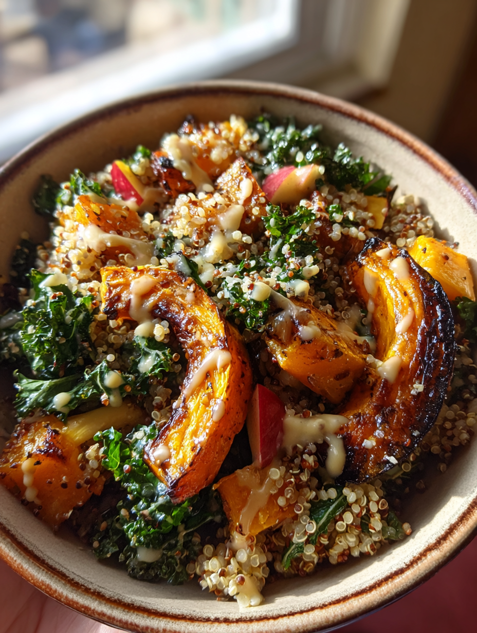 Fall Harvest Grain Bowl: A Delicious Blend of Seasonal Flavors