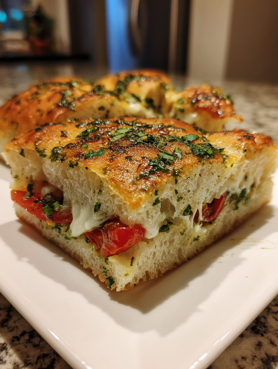 Garlic Herb Focaccia Sandwiches: Amazing Flavor in Every Bite