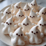 Ghost Meringue Cookies for Halloween: Easy and Spooky Treats
