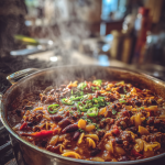 Halloween Main Dish Ideas for Dinner: Delicious Witch's Cauldron Pasta Bake
