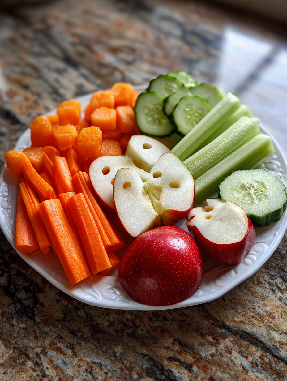 Halloween Veggie Snack Ideas Healthy: Perfect Spooky Skeleton Platter