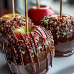 Homemade Halloween Candy Recipe Ideas: Easy Spooky Chocolate-Covered Caramel Apples