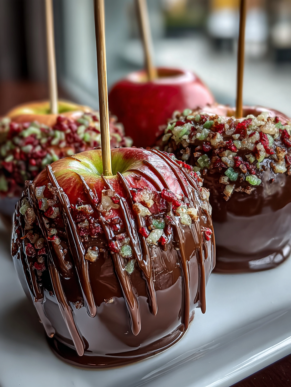 Homemade Halloween Candy Recipe Ideas: Easy Spooky Chocolate-Covered Caramel Apples