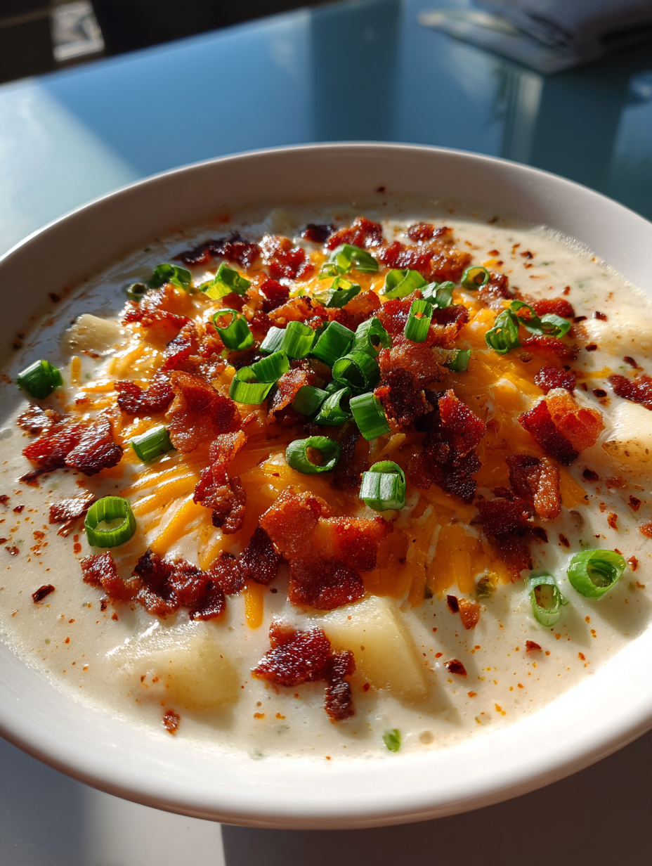 Loaded Baked Potato Soup Recipe: Ultimate Comfort Food Delight