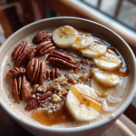 Maple Pecan Smoothie Bowl: Deliciously Creamy and Nutritious Delight