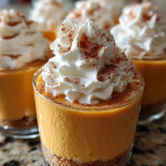 No Bake Pumpkin Cheesecake Cups: Delicious and Easy Fall Treats