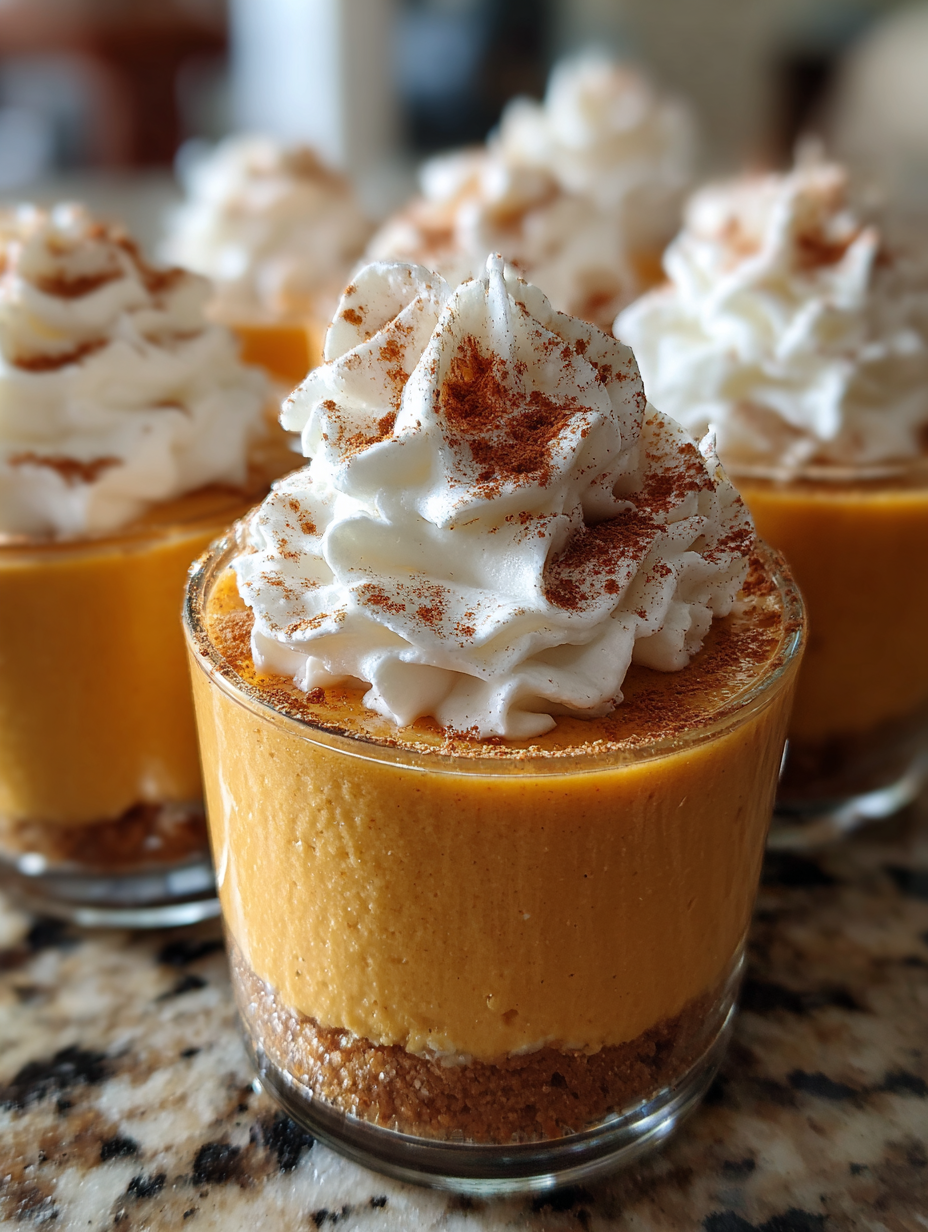 No Bake Pumpkin Cheesecake Cups: Delicious and Easy Fall Treats