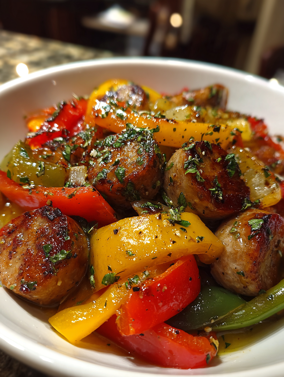 One-Pan Sausage and Peppers Recipe: Easy and Delicious Dinner Idea