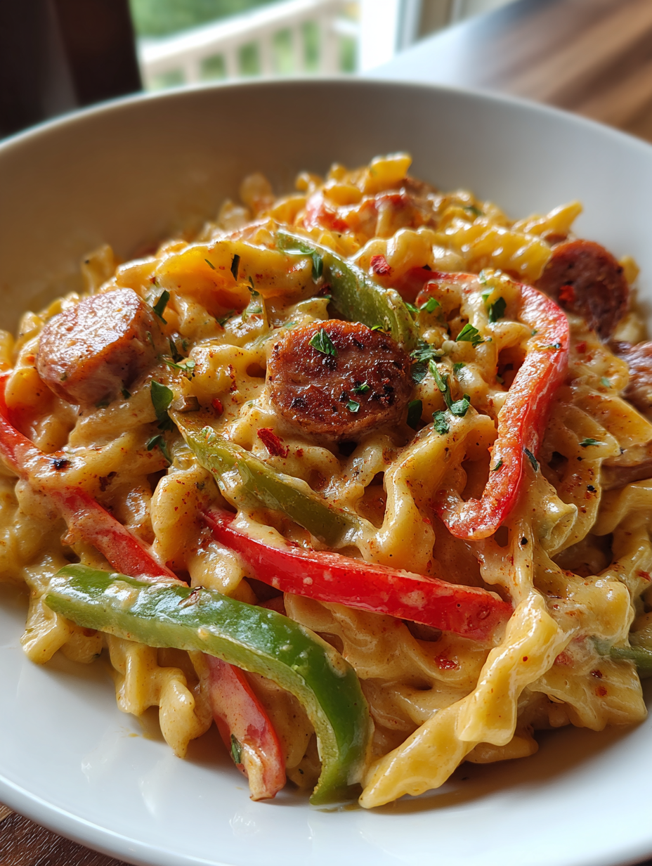 One Pot Creamy Cajun Pasta: A Deliciously Spicy Dinner Delight
