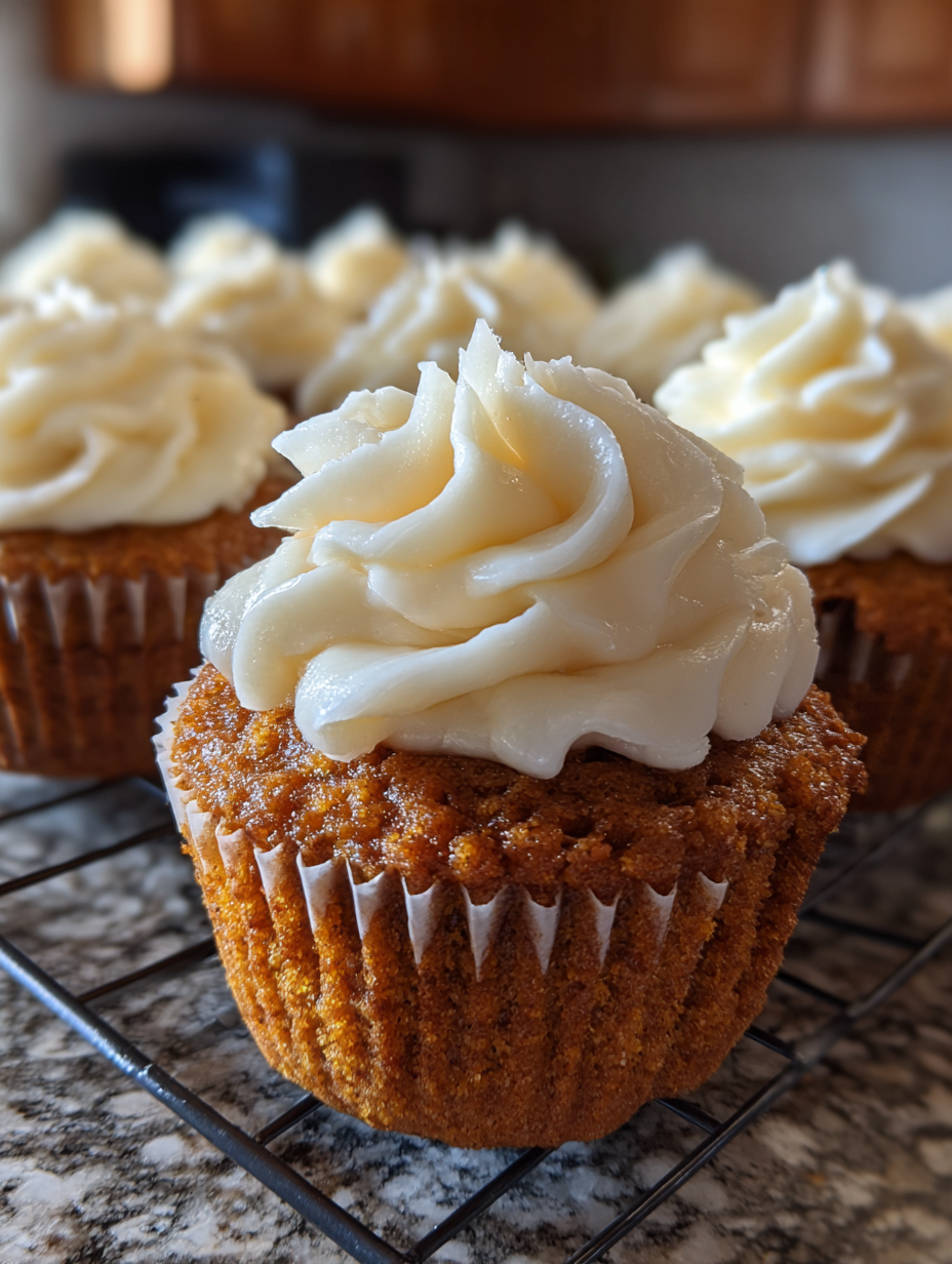 Pumpkin Spice Cupcakes with Cream Cheese Frosting: Amazing Delightful Treats
