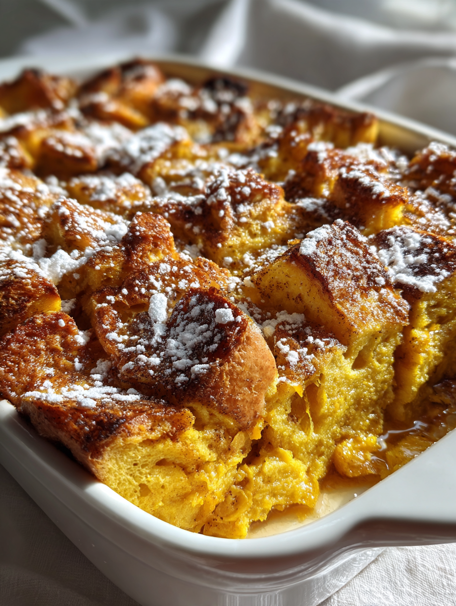 Pumpkin Spice French Toast Casserole: Easy, Delicious Fall Favorite