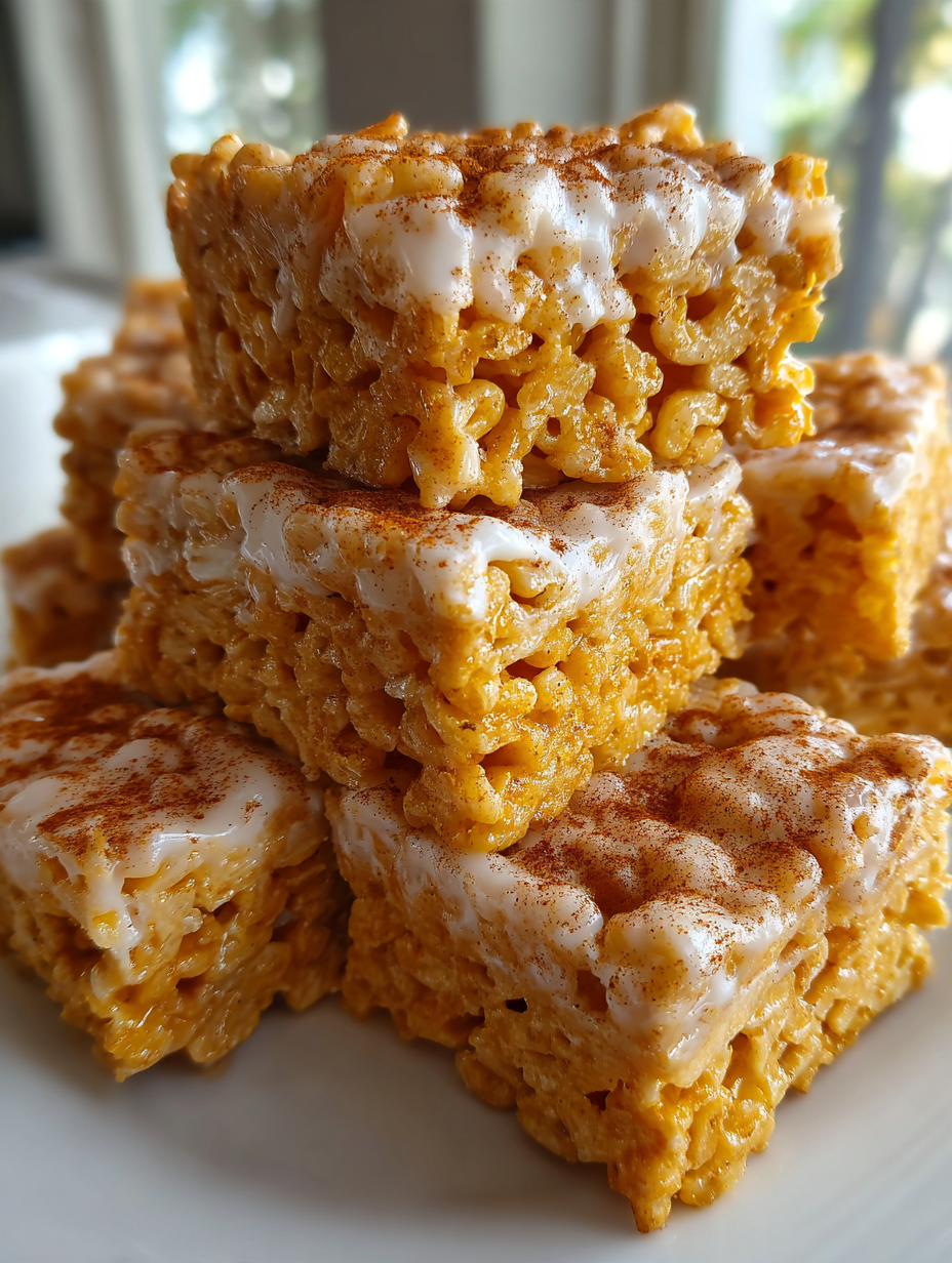 Pumpkin Spice Rice Krispie Treats: Deliciously Festive and Fun