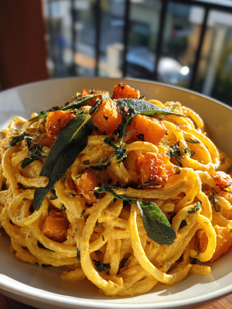 Roasted Pumpkin and Sage Pasta: A Delicious Fall Comfort Dish