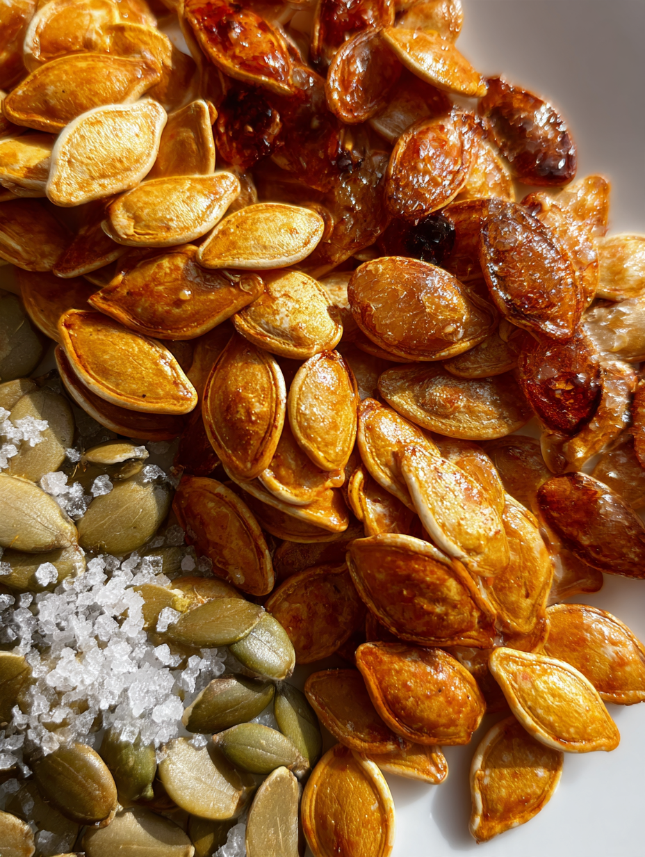 Roasted Pumpkin Seeds – 3 Flavor Variations: Delicious Savory Trio