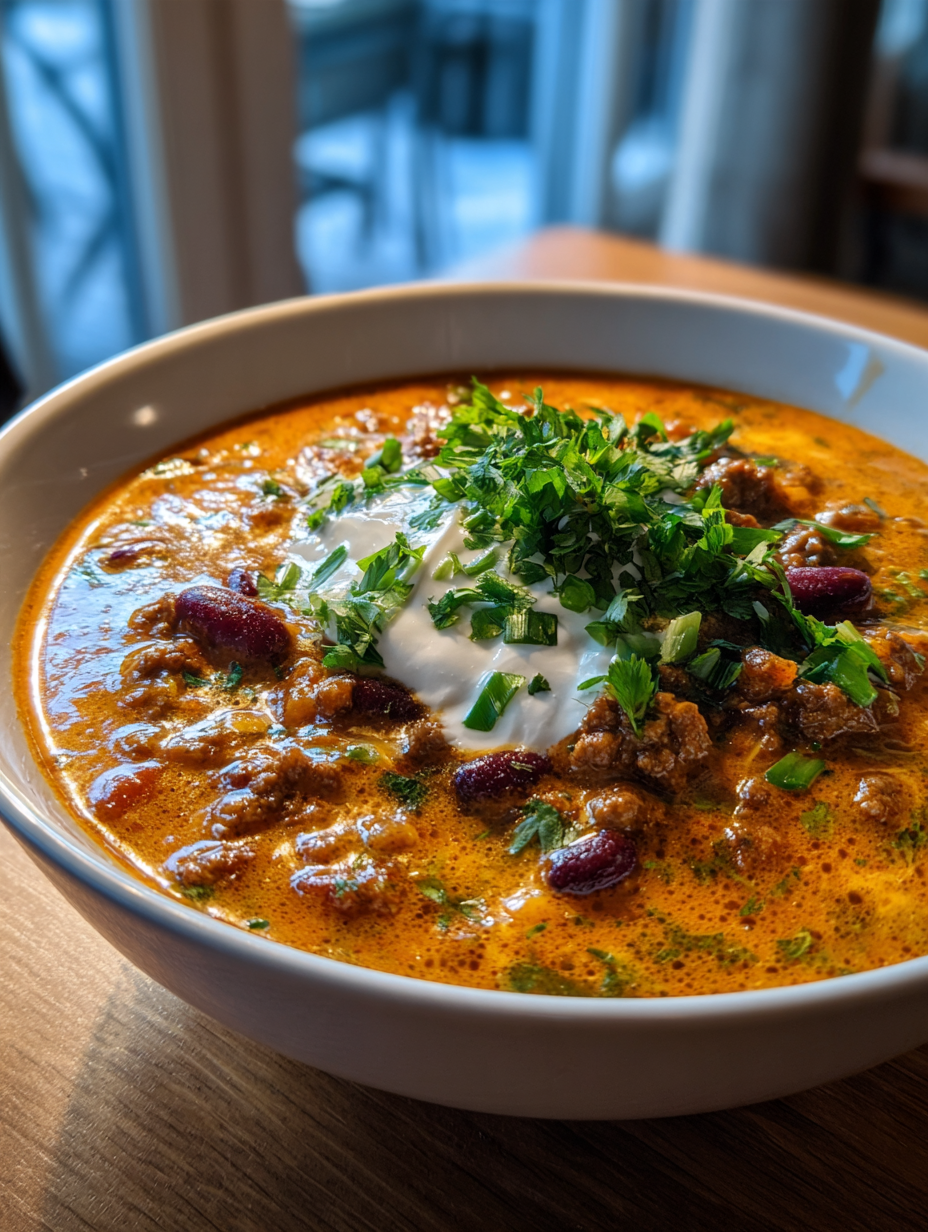Slow Cooker Halloween Dinner Recipe: Easy Pumpkin Chili Delight