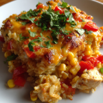 Southwest Chicken Rice Bake: A Delicious One-Pan Dinner Delight