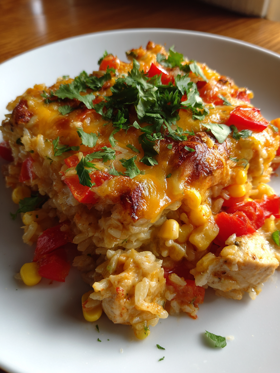 Southwest Chicken Rice Bake: A Delicious One-Pan Dinner Delight